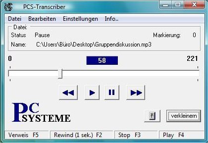PCS-Transcriber